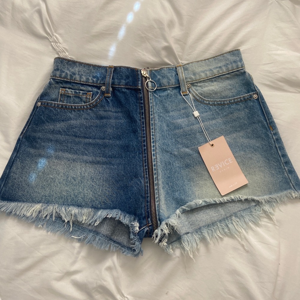REVICE Denim Yin Yang shorts size 29